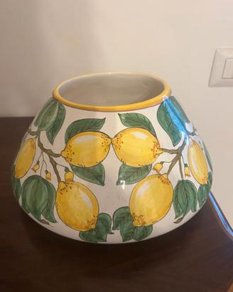 vaso / coprivaso / centrotavola in ceramica