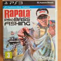 Rapala pro bass fishing gioco ps3 playstation3