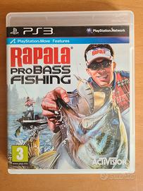 Rapala pro bass fishing gioco ps3 playstation3