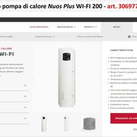 Scaldacqua a pompa di calore nuovo mai utilizzato