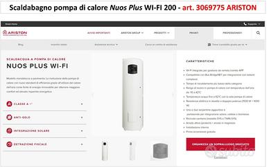 Scaldacqua a pompa di calore nuovo mai utilizzato