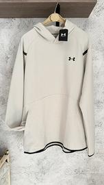 Felpa  under armour -color panna misura XL
