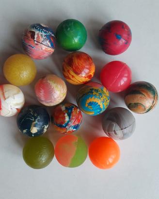 16 palline rimbalzanti