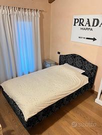 Letto piazza e mezza sfoderabile