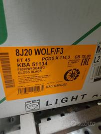 Cerchio mak 8j20 wolf gloss black