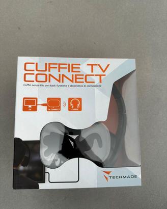 Techmade Cuffie Wireless per TV - Ricezione 30 mt