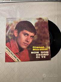 Giannni Morandi - Non son degno di te vinile