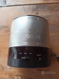 Cassa QC‑18 Radio FM e MP3