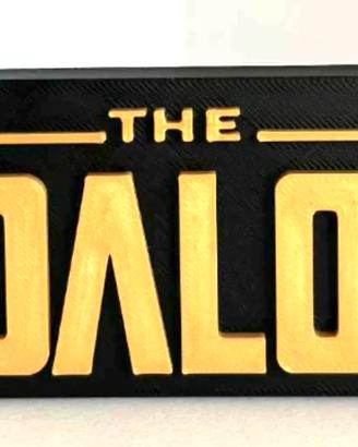 The Mandalorian Logo 3D – Decorazione Fan Art Star
