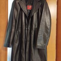 cappotto in pelle 