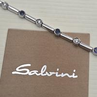 Bracciale Salvini oro con zaffiri e dimanti