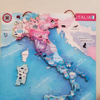 Puzzle magnetico Italia