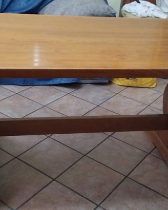 Tavolo panca e 3 sedie in VERO legno massello