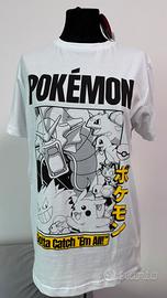 T-Shirt unisex uomo donna Pokemon nuove