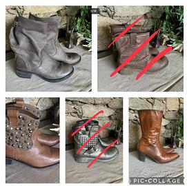 Stivaletti donna vari brand 37-38-39