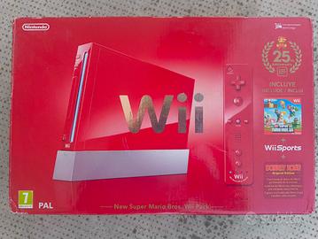 wii rossa 25 anniversario 