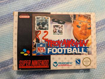 Super nintendo snes troy aikman football pal eu