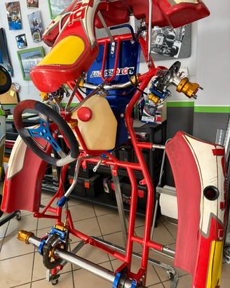 Kart Birel M32 KZ telaio-Vortex–Pronto pista