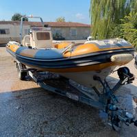 Gommone MAR CO, Mercury e carrello