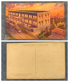 De-Coll cartolina postale Fabbrica Cioccolato None