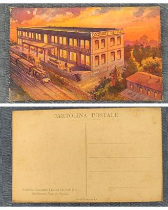 De-Coll cartolina postale Fabbrica Cioccolato None