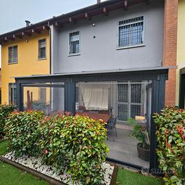 Gazebo/ Pergola in legno 4,8 x 3 metri 