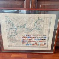 Mappa atlante geografia  - Mar Nero Naymiller 1860