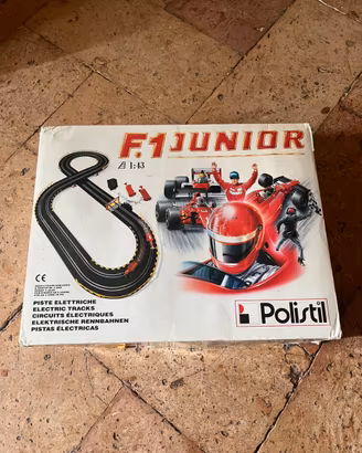 Pista Polistil F1 Junior 1:43 Vintage - Completa