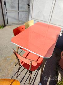 Tavolo laminato formica anni 70