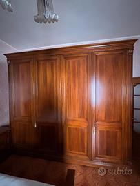 Camera da letto tutta in legno