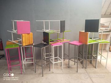 lotto stock sgabelli bar 