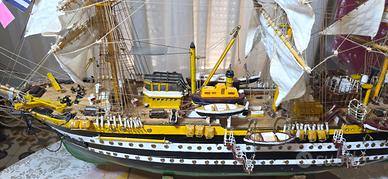 Modellino artigianale Amerigo Vespucci