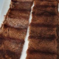 Stola/Sciarpa in Pelliccia Castoro Vintage Marrone