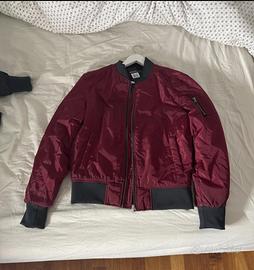 Bomber bordeaux