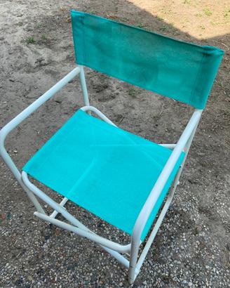 Sedie da esterno plastica e acciaio