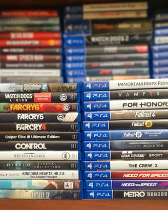 ⚪️ GIOCHI PS4/PS5 ▶️ Leggere la descrizione 
