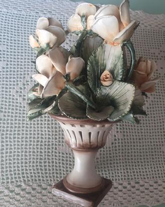 Magnifico Centrotavola Soprammobile Capodimonte 
