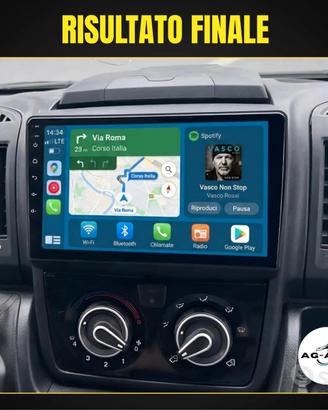 Peugeot Boxer KIT COMPLETO Autoradio android 9 pol