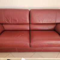 2 divani in pelle