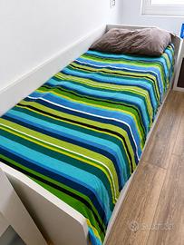 Letto songolo con secondo letto estraibile Ikea