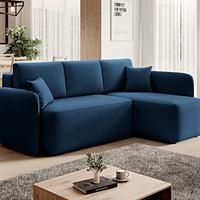 DIVANO LETTO ANGOLARE CON BOX COMPATTO!