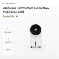 Argoclima Raffrescatore evaporativo POLIFEMO ZEUS