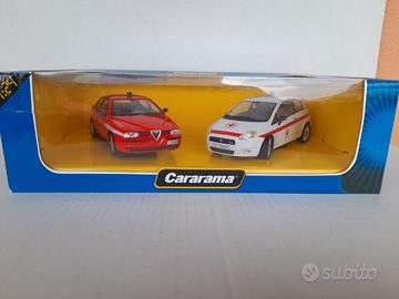 SET COPPIA MODELLI VIGILI DEL FUOCO + CROCE ROSSA