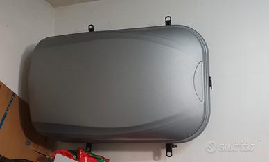 Box tetto auto con barre trasversali alluminio