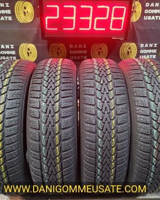 4 GOMME 175 65 15 INVERNALI 80/90% DUNLOP
