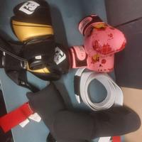 2 Guantoni da box e cintura