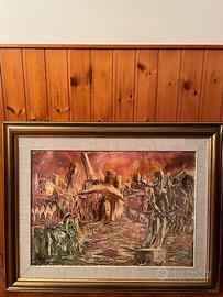 Quadro città Astratto