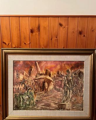 Quadro città Astratto