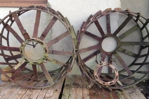 Ruote a gabbia con aggancio rapido