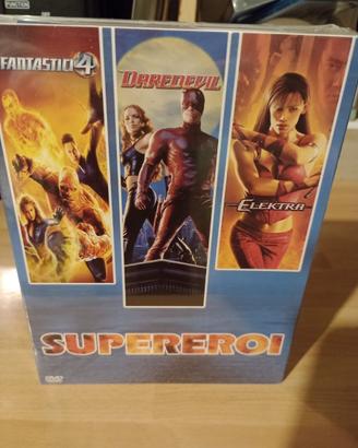 3 DVD Cofanetto Supereroi 2005 Sigillatto